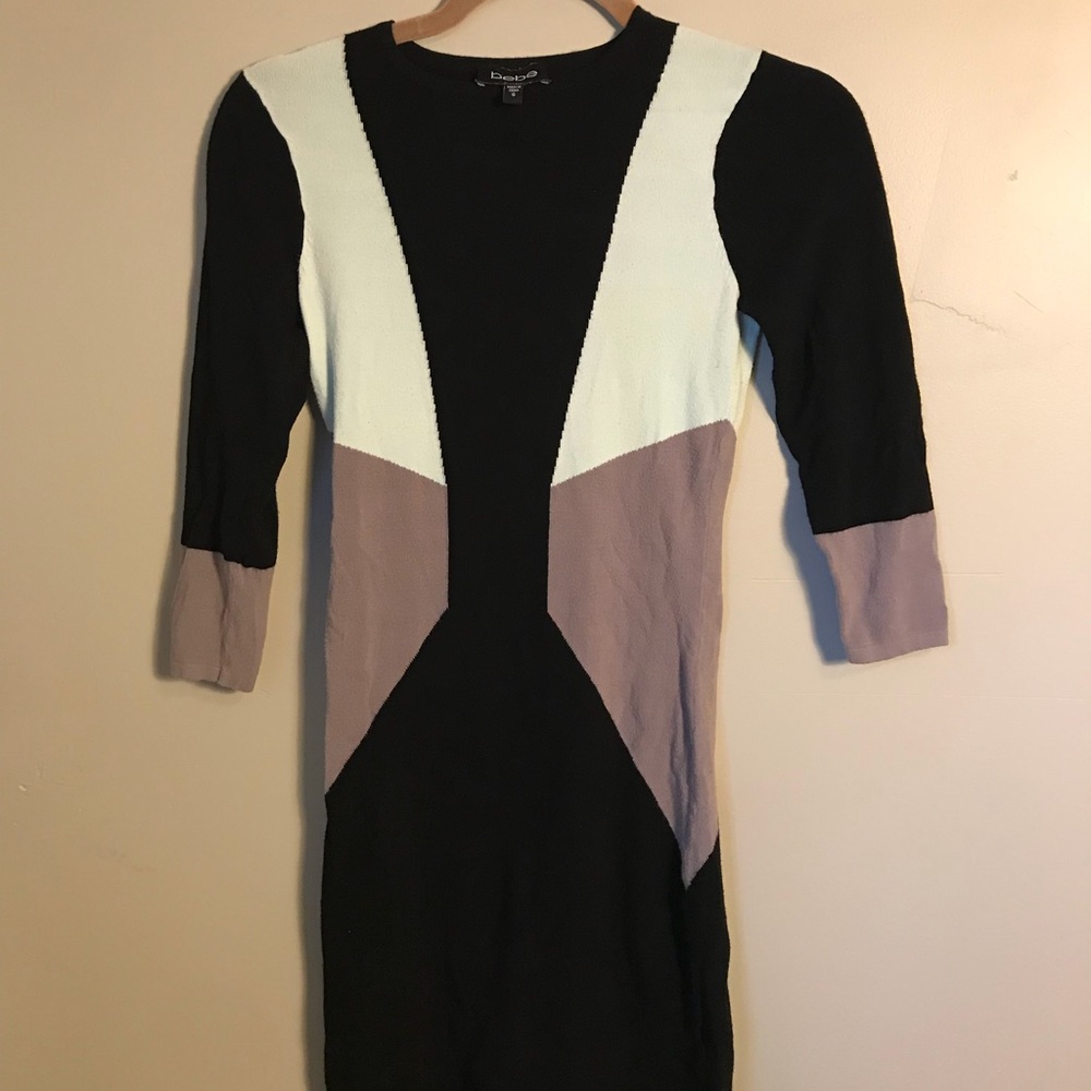 Bebe sweater dress.